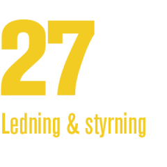 27 - Ledning och styrning